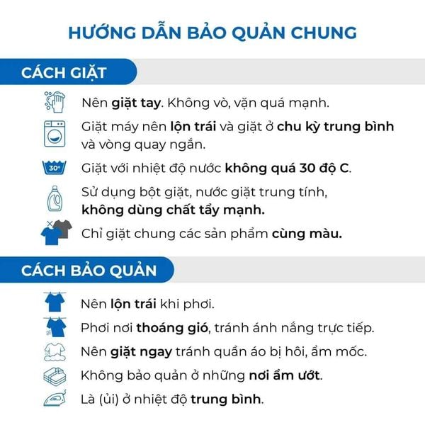 Hướng Dẫn Cách Bảo Quản Đồ Jeans - GenViet Jeans