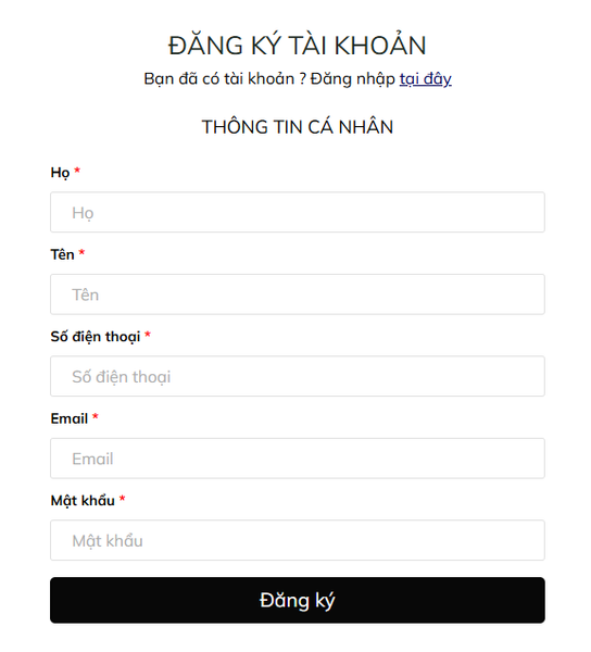 Chỉ với 30s đăng ký đã chính thức trở thành 1 thành viên trong gia đình GEN 