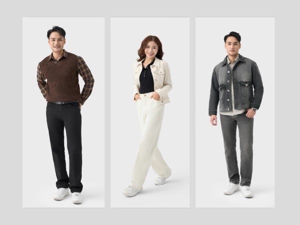 Các gam màu tưởng đơn giản nhưng khi mix với nhau lại tạo hiệu ứng rất tốt