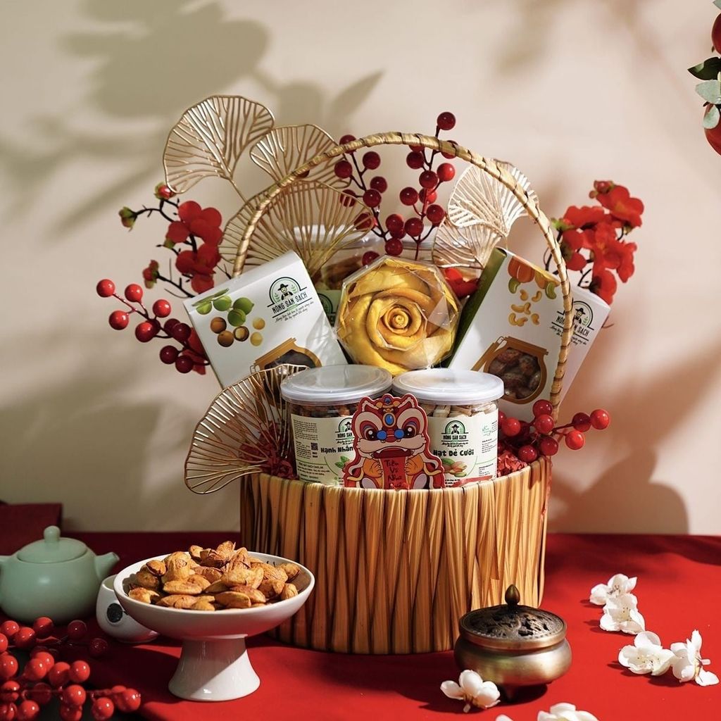 giỏ quà Tết gồm những gì