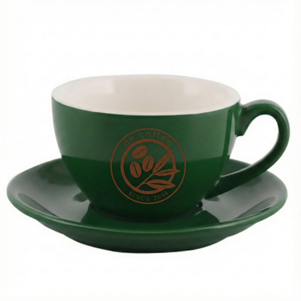 ly sứ in logo quán cafe