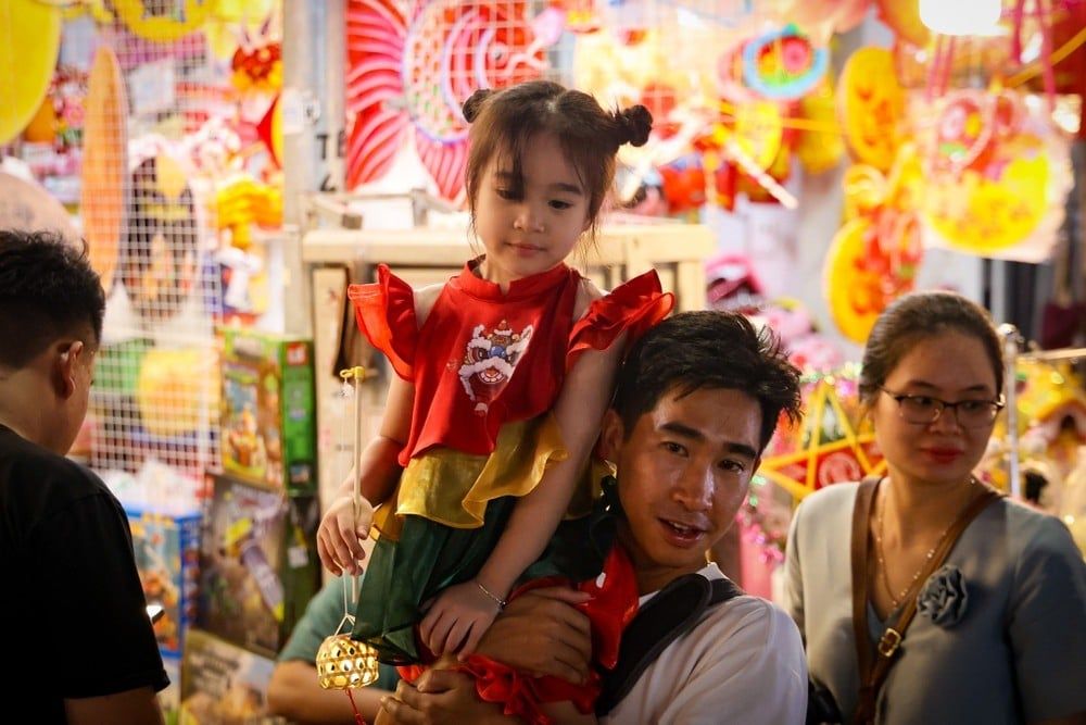 quy định độ tuổi nhận quà trung thu