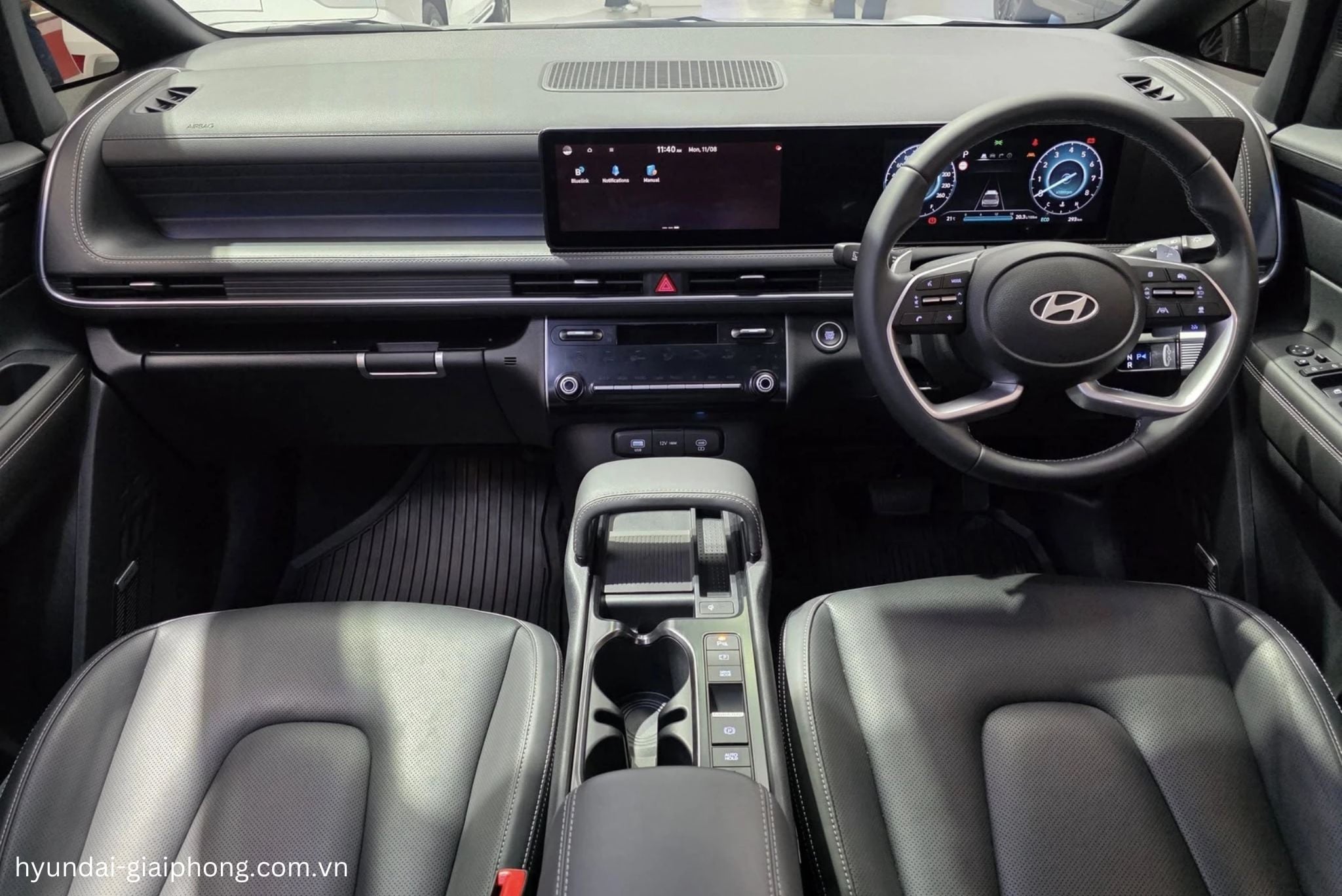 Khoang nội thất Hyundai Stargazer facelift 2026 chú trọng sự tiện nghi và thoải mái