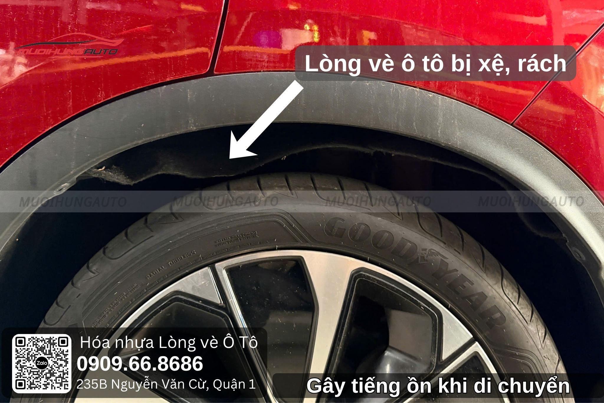 Nên Thay Mới Hay Hóa Nhựa Khi Lòng Vè Nỉ Bị Xệ, Rách? - Mười Hùng Auto