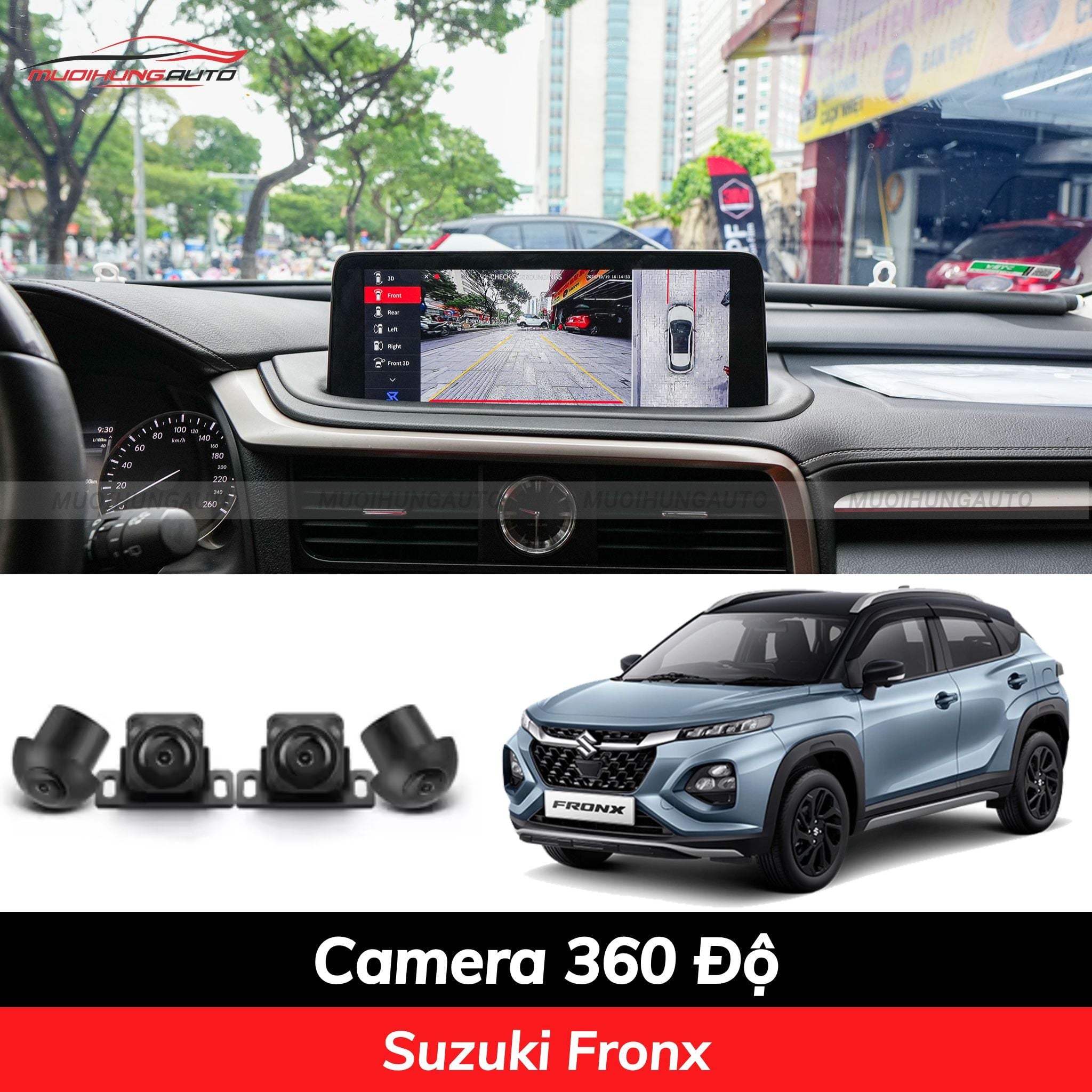 Tổng Hợp Phụ Kiện Cần Thiết Cho Xe Suzuki Fronx - Mười Hùng Auto