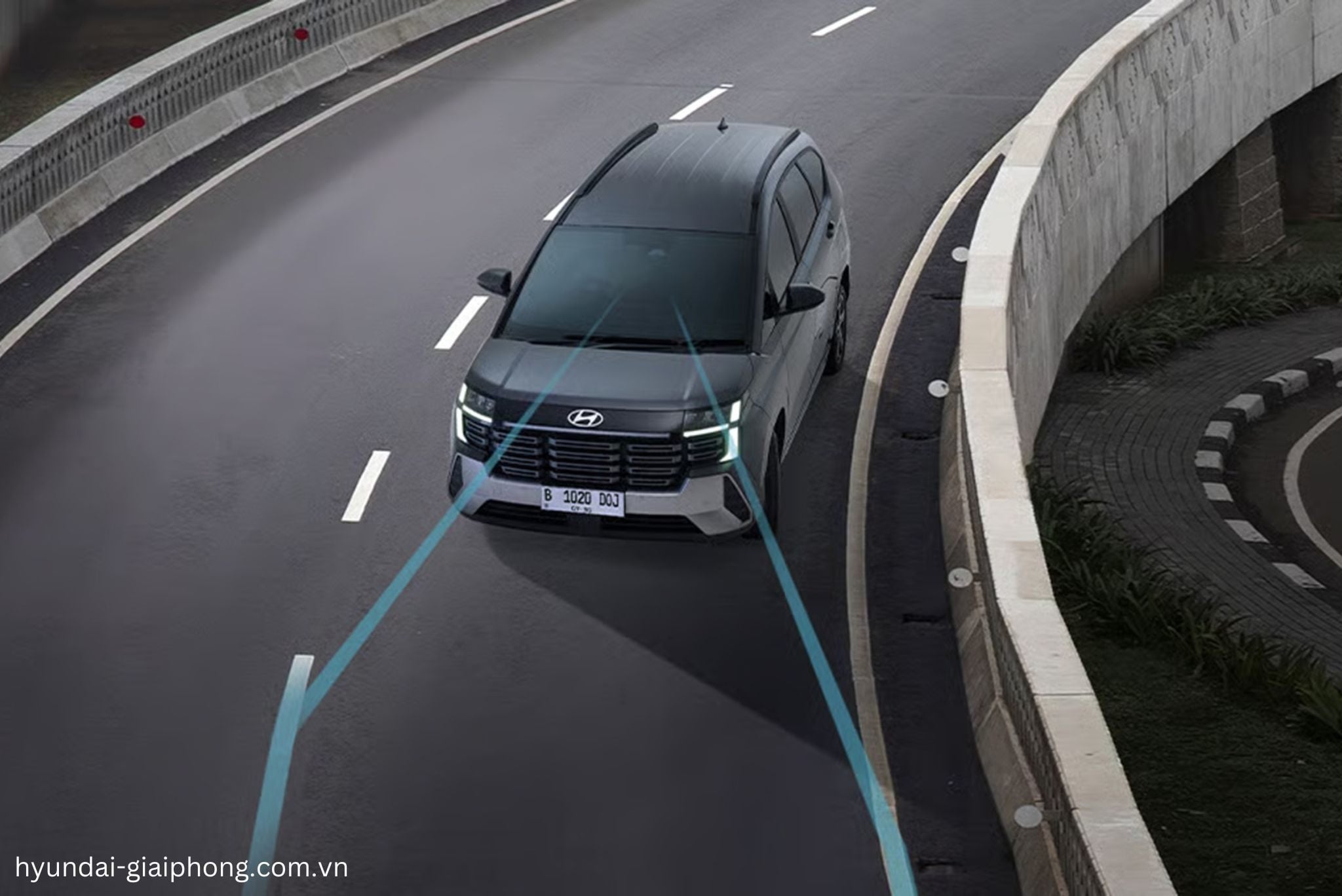 Hyundai Stargazer facelift 2026 tích hợp gói an toàn Hyundai SmartSense