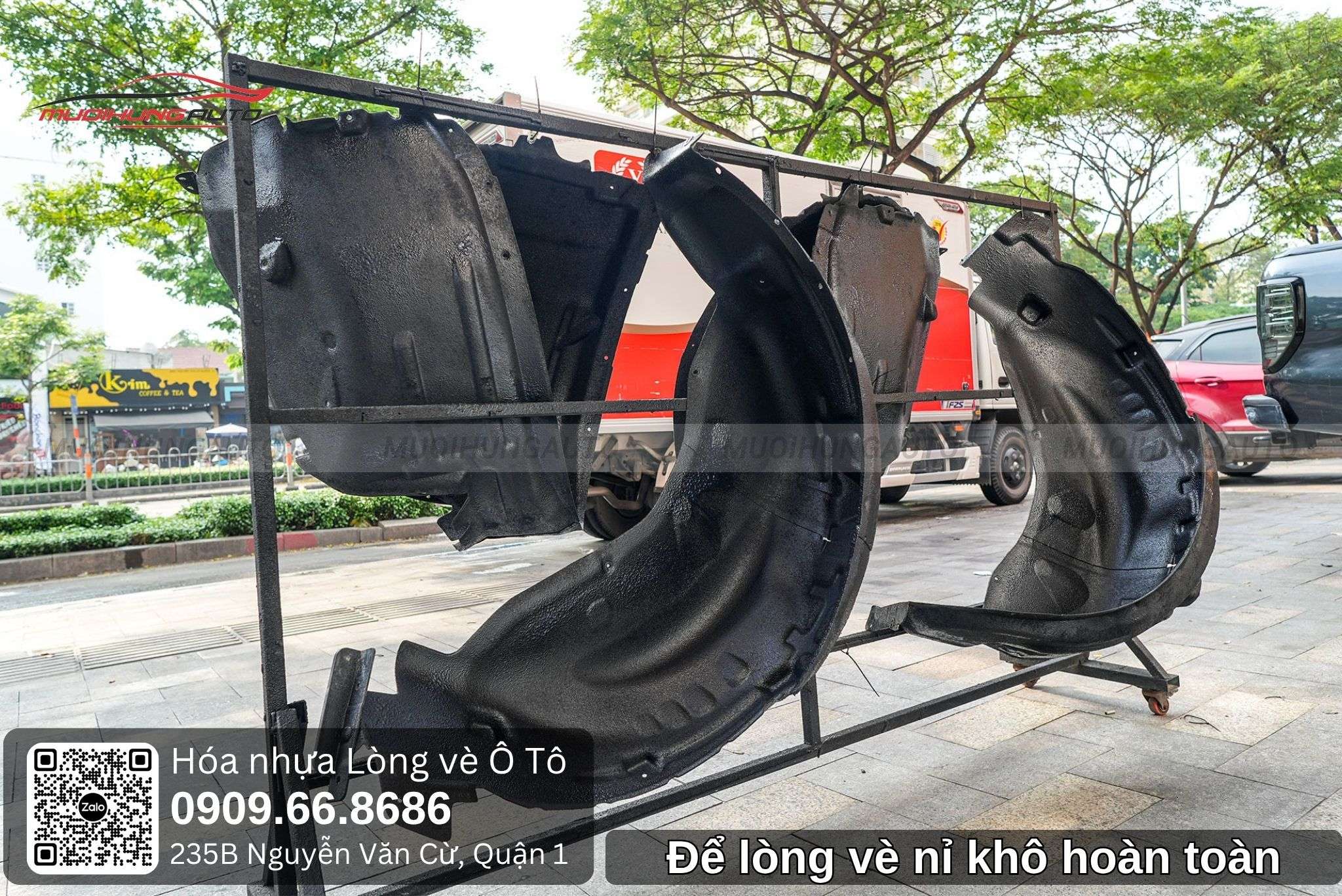 Dịch Vụ Hóa Nhựa Lòng Vè Ô Tô Chất Lượng Tại TPHCM