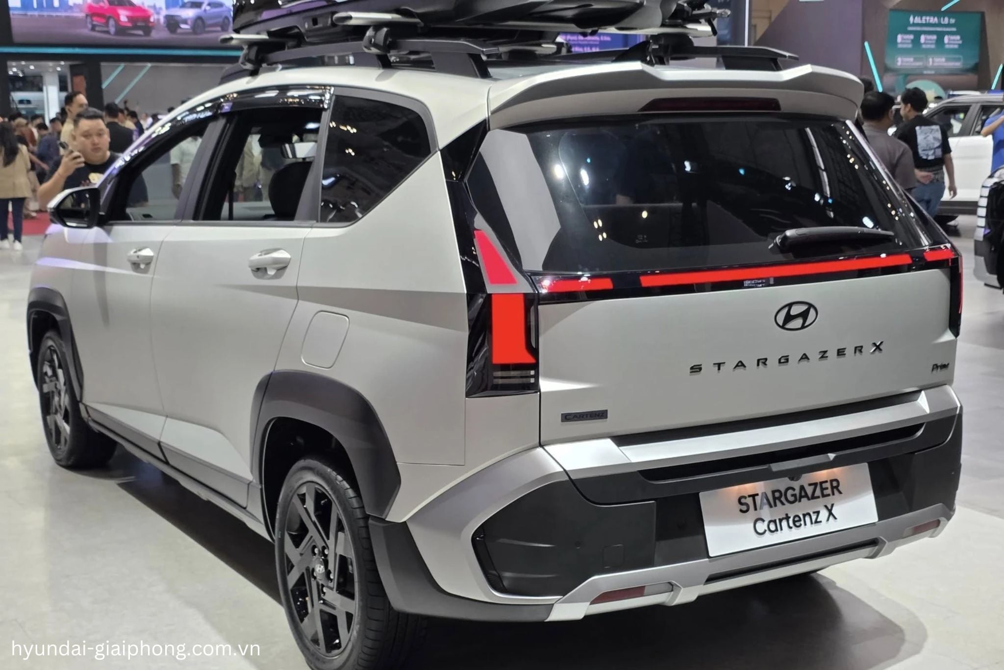 Hyundai Stargazer facelift 2026 với thiết kế đuôi xe nổi bật