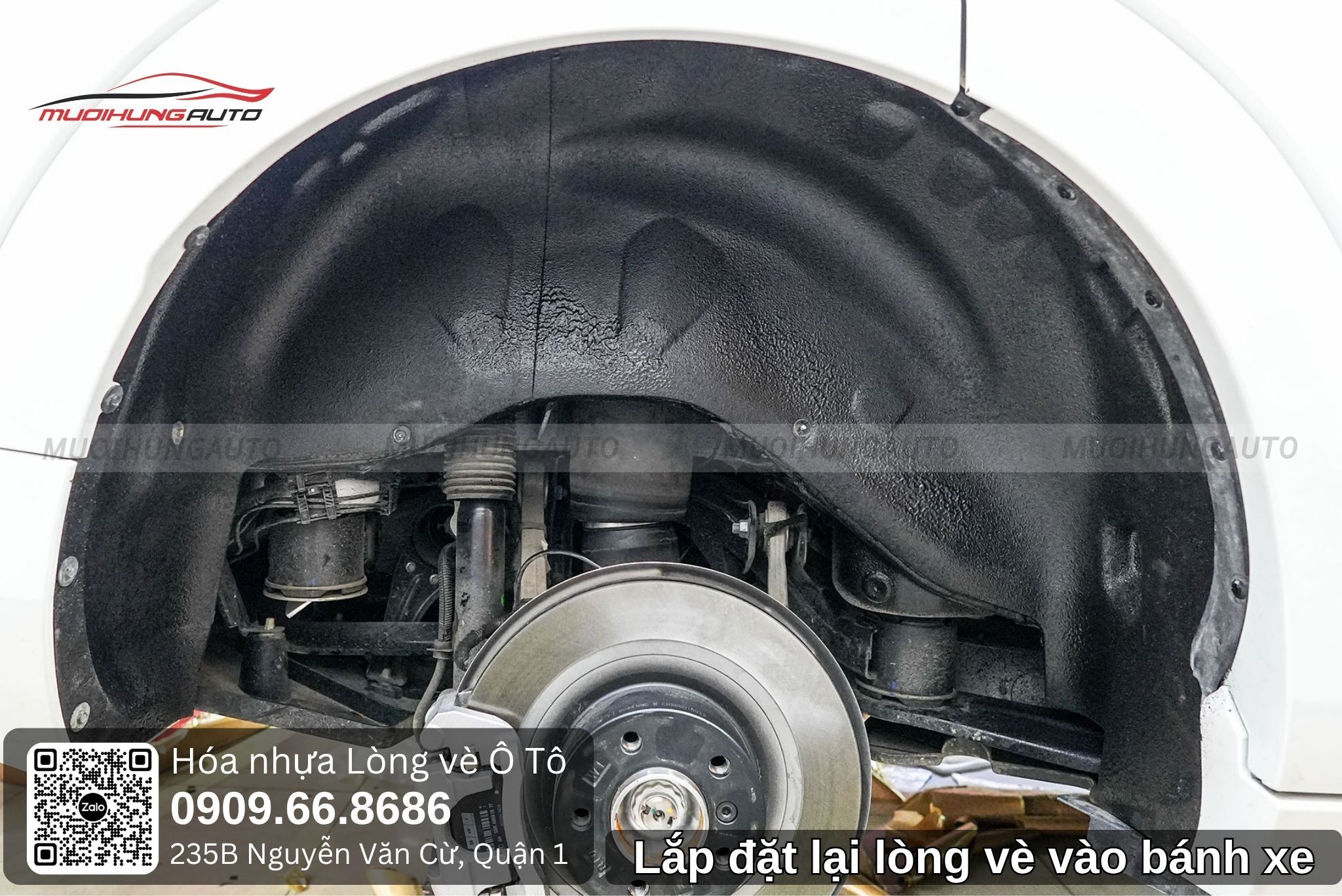 Dịch Vụ Hóa Nhựa Lòng Vè Ô Tô Chất Lượng Tại TPHCM