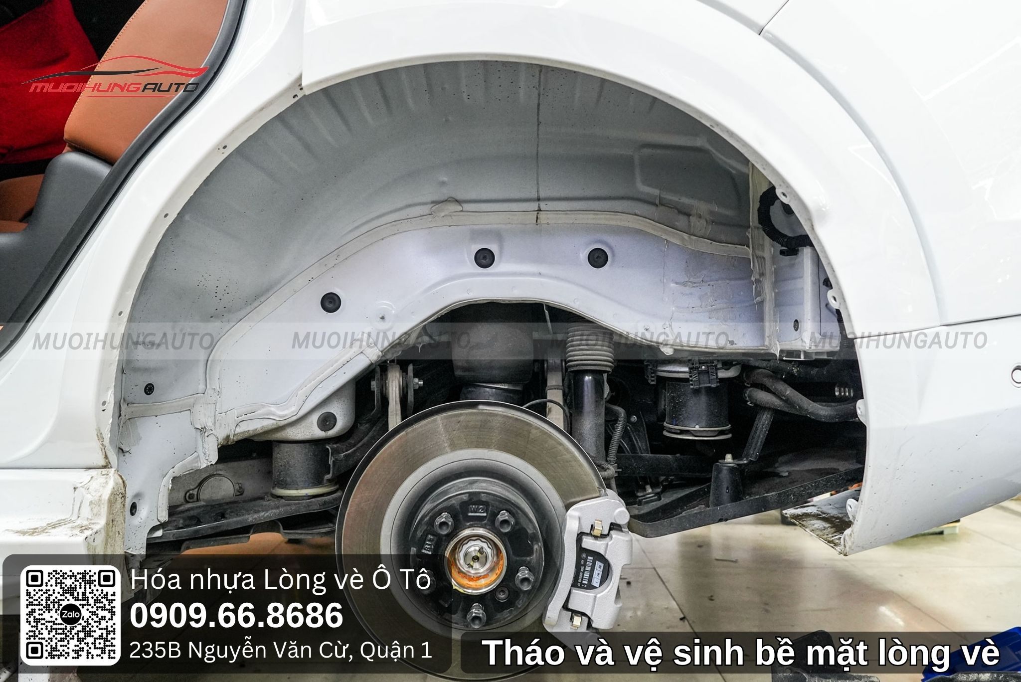 Dịch Vụ Hóa Nhựa Lòng Vè Ô Tô Chất Lượng Tại TPHCM