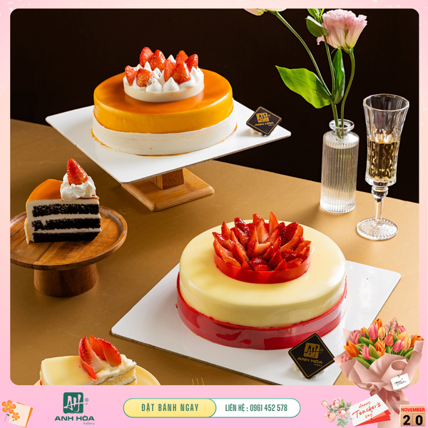 banh kem ngay 20/11