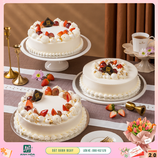 banh kem ngay 20/11