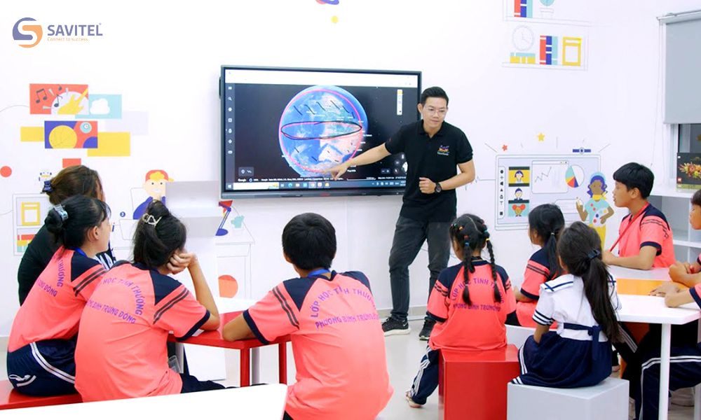 Phần mềm được dùng trong quản lý học liệu và tăng cường tương tác lớp học