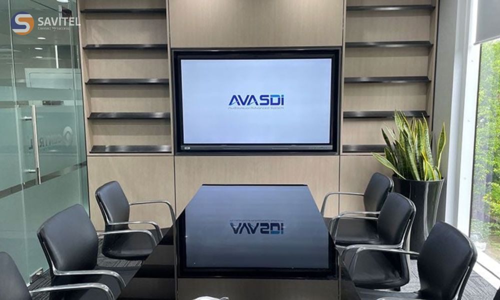 Hệ thống màn hình tương tác tùy chỉnh theo nhu cầu từng không gian họp