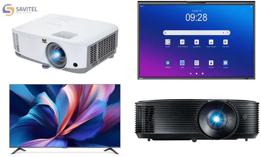 Thiết bị hiển thị và trình bày nội dung