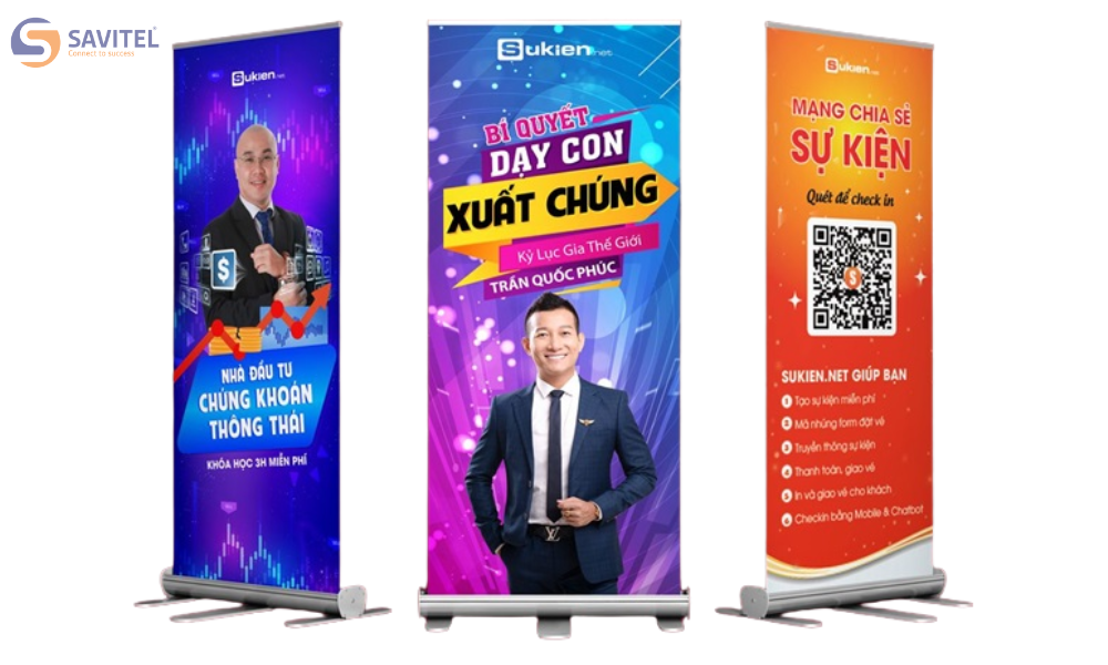 Thiết kế standee quảng cáo hiệu quả