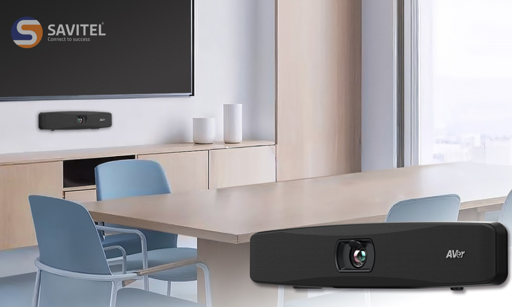AVer VB150 Video Bar 4K cho phòng họp nhỏ