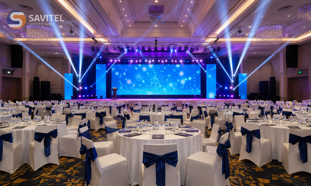 Dàn âm thanh cho gala dinner, tiệc doanh nghiệp và khai trương