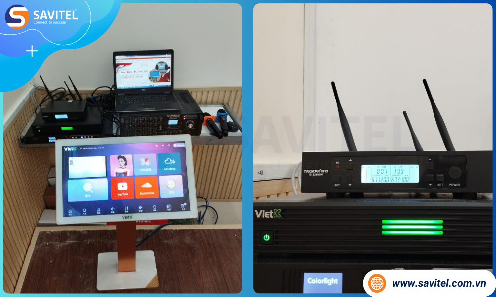 Màn hình LED kết hợp hệ thống âm thanh chuyên nghiệp