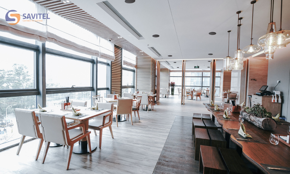 Lắp đặt không gian kín cafe