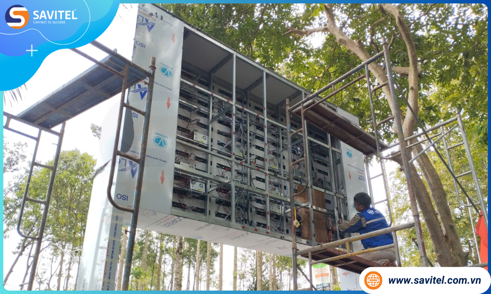 Sau khi tiến hành khảo sát SAVITEL đã tư vấn chi tiết giải pháp màn hình LED