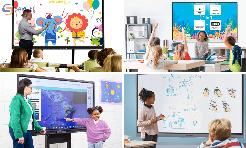 Màn hình tương tác khi dạy học