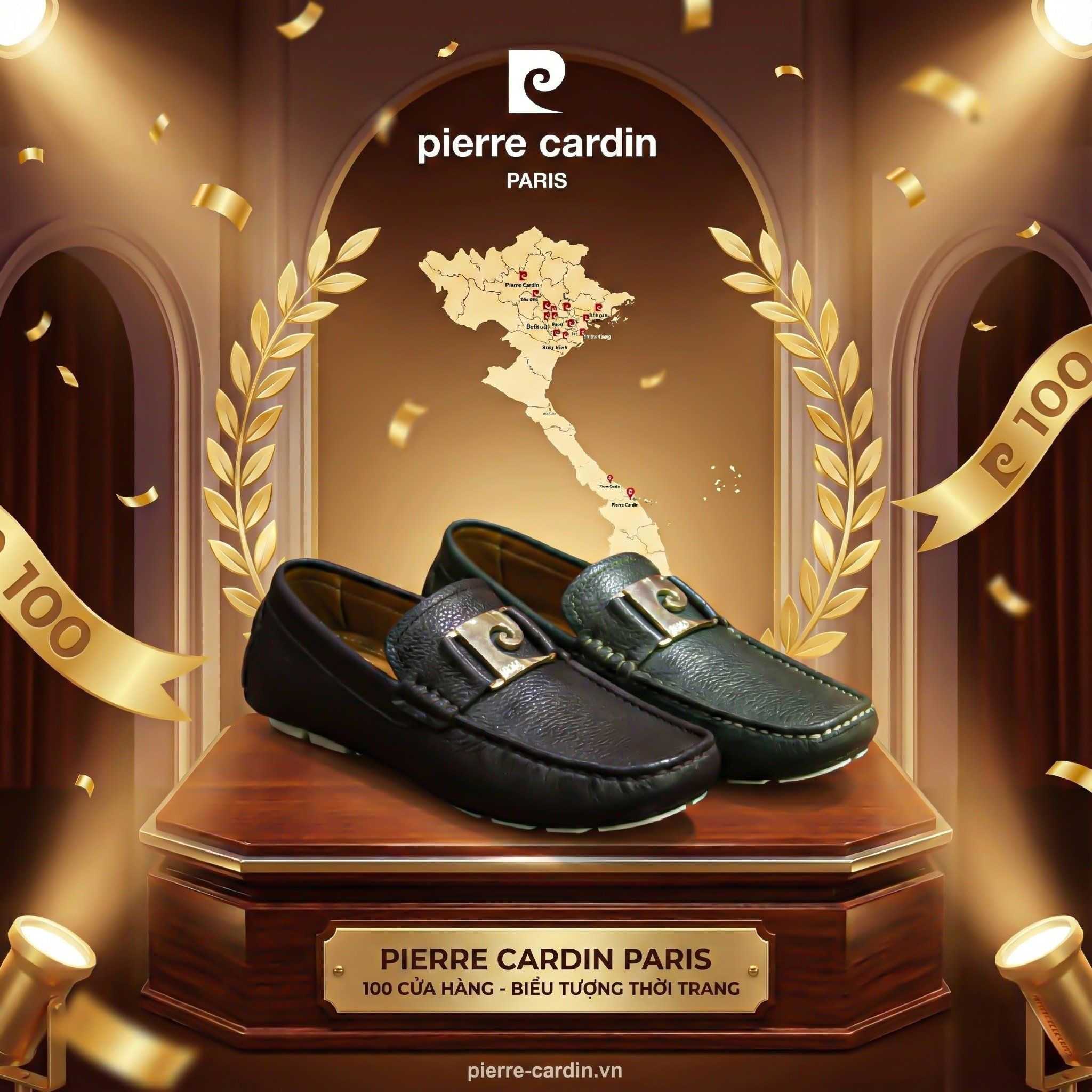 Pierre Cardin Paris Vietnam | giày Casual Cao Cấp Pierre Cardin - PCMFWLH 531