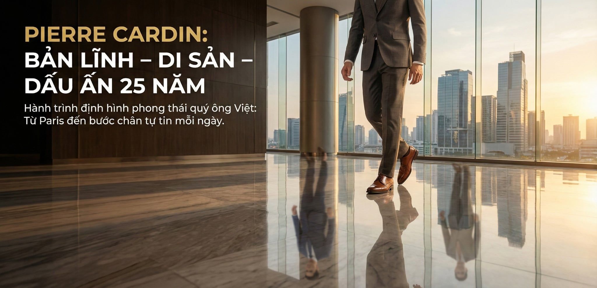 Pierre Cardin - Một Thương Hiệu Định Hình Thời Trang Nam Giới