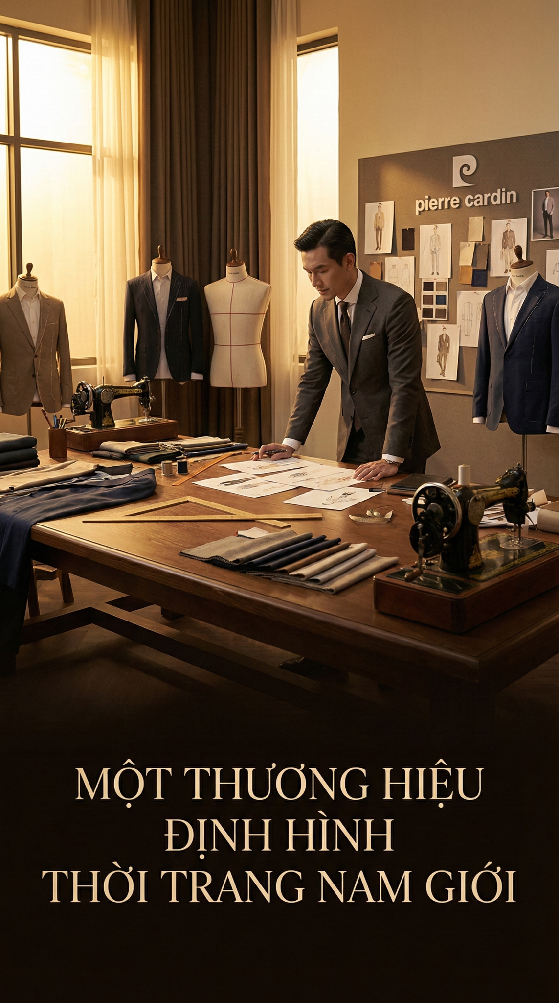 Pierre Cardin - Một Thương Hiệu Định Hình Thời Trang Nam Giới