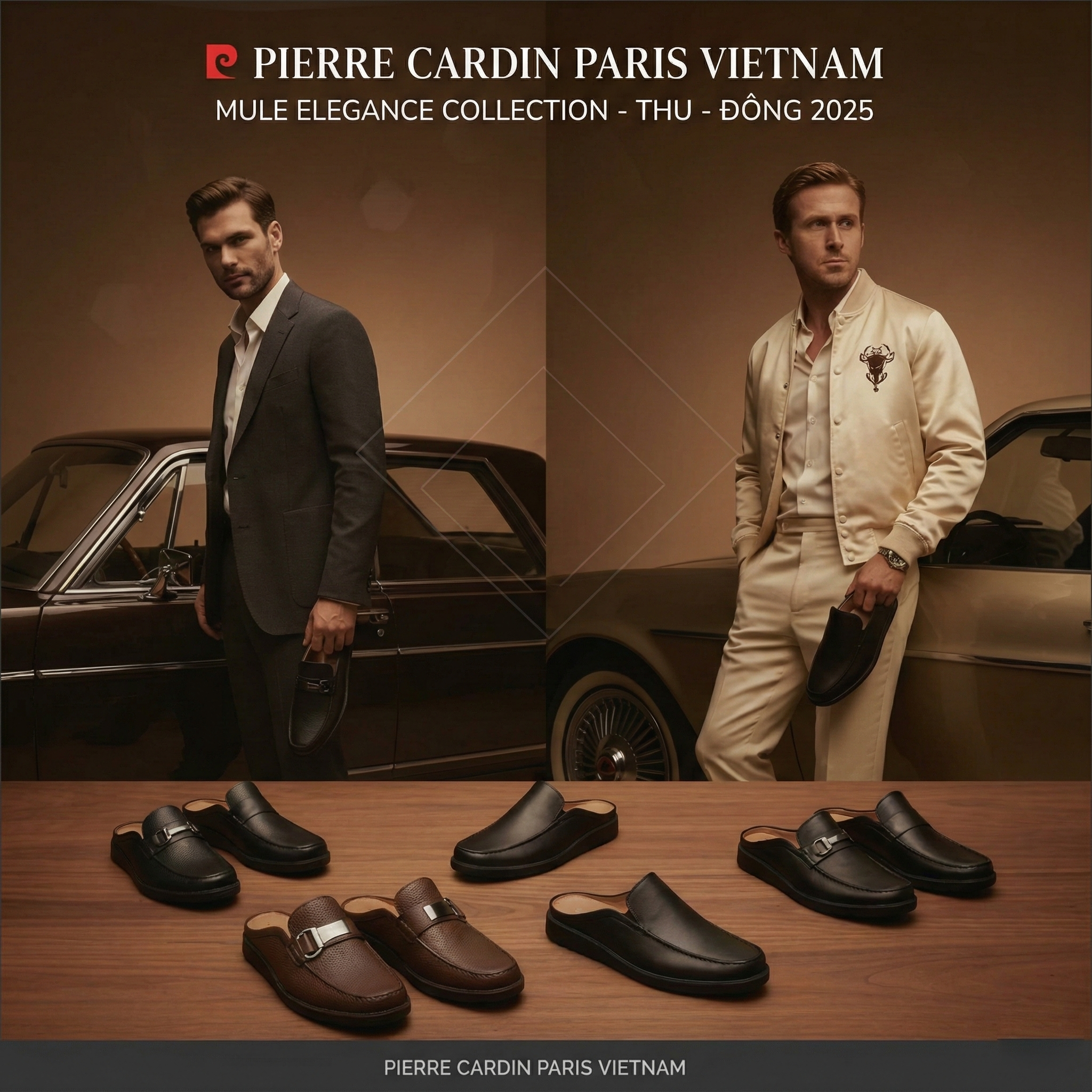Pierre Cardin Paris Vietnam | Cảm Hứng Điện Ảnh: Khi Quý Ông “Drive” Và “The Counselor” Gặp Gỡ Trên Đôi Giày Sapo Da Thật