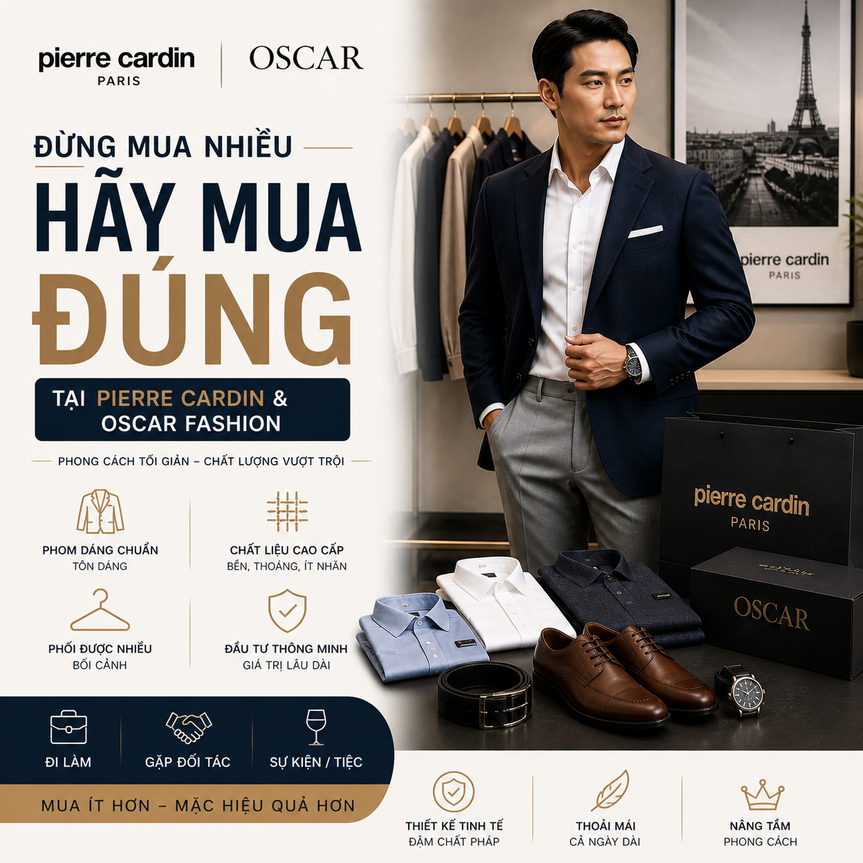 Pierre Cardin & Oscar Fashion | Sydney Sweeney và Pierre Cardin: Đừng mua nhiều, mua đúng