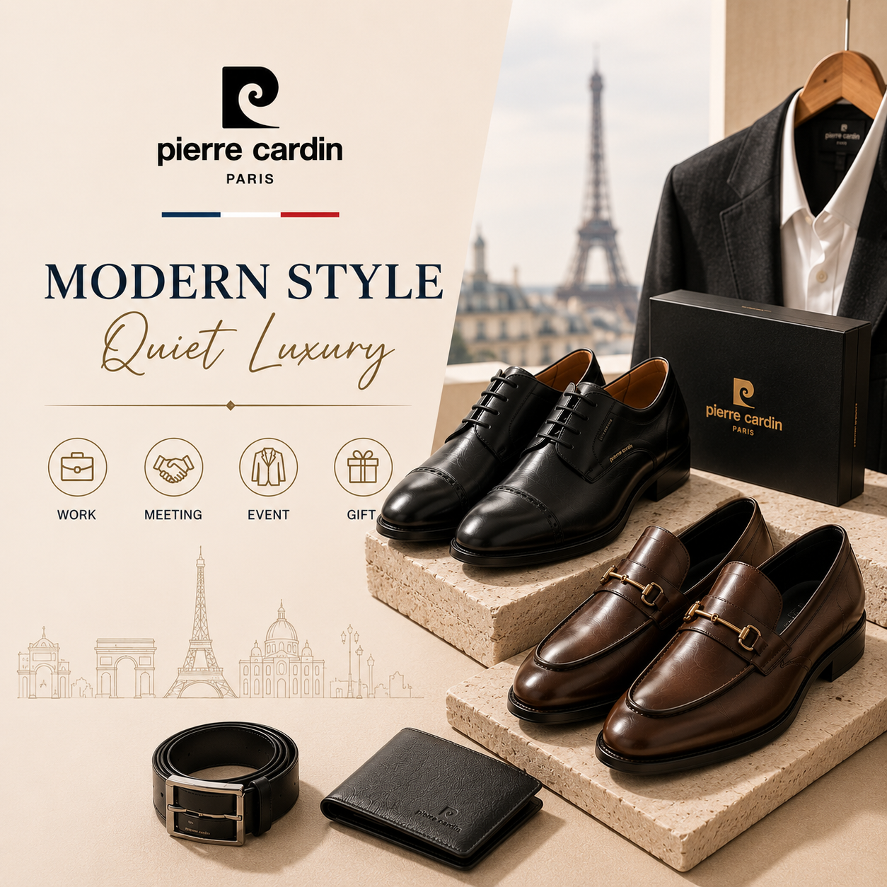 Giày Thời Trang Tại Pierre Cardin Có Gì? Từ Ngôi Sao Sydney Sweeney