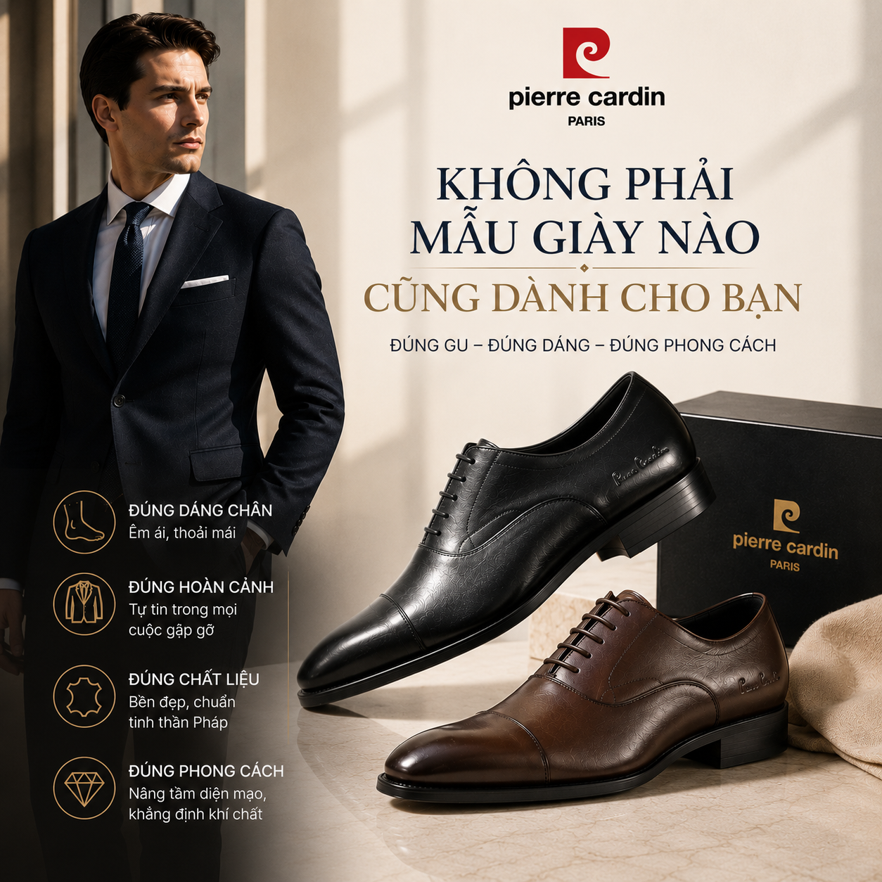 Sydney Sweeney & Pierre Cardin - Không Phải Mẫu Giày Nào Cũng Dành Cho Quý Ông
