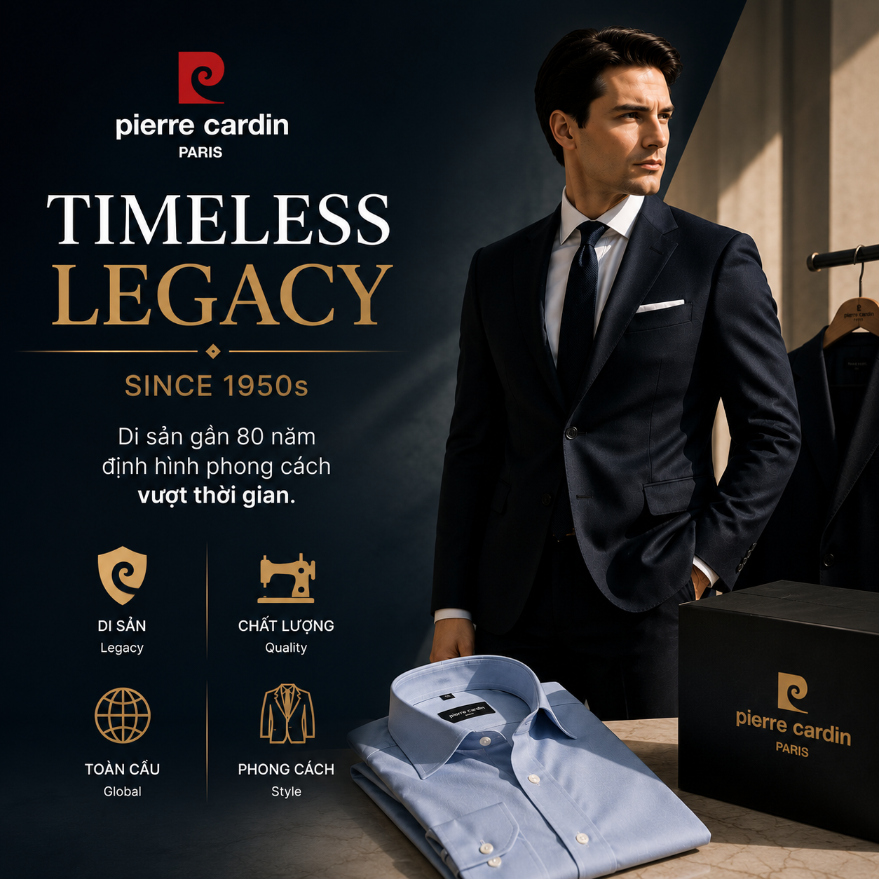 Một Thương Hiệu Tồn Tại Gần 80 Năm Có Gì Khác Biệt? Khám Phá Thương Hiệu Pierre Cardin