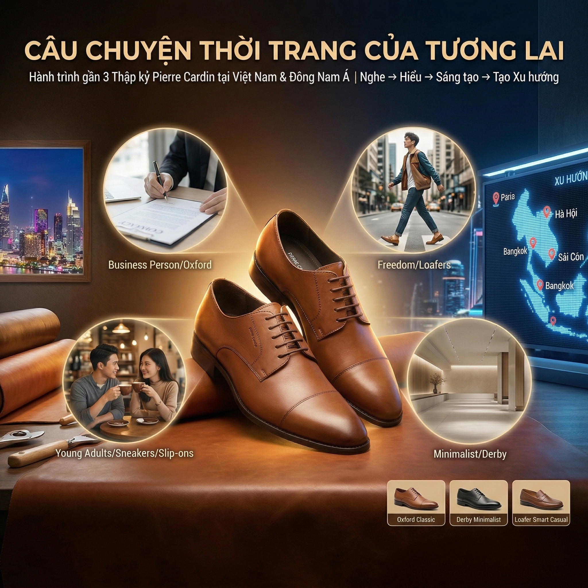 Mỗi Sản Phẩm Là Một Câu Chuyện Vị Nhân Lai Xu Hướng Khách Hàng Tại Pierre Cardin & Oscar Fashion
