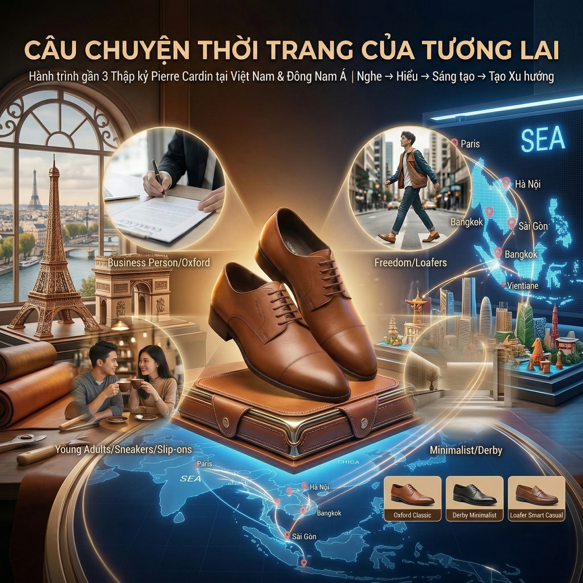 Mỗi Sản Phẩm Là Một Câu Chuyện Vị Nhân Lai Xu Hướng Khách Hàng Tại Pierre Cardin & Oscar Fashion