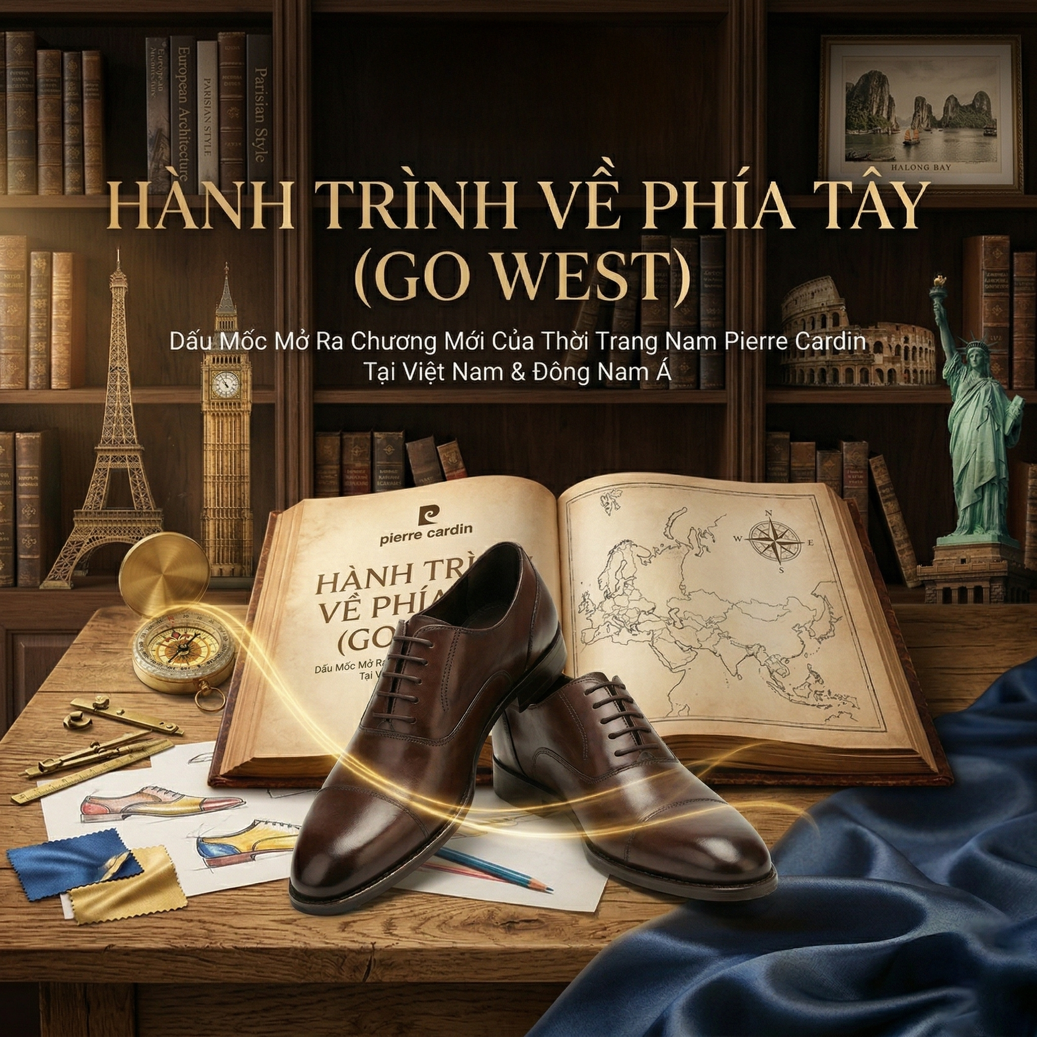 Pierre Cardin & Oscar Fashion & Hành Trình Về Phía Tây (Go West 2026)
