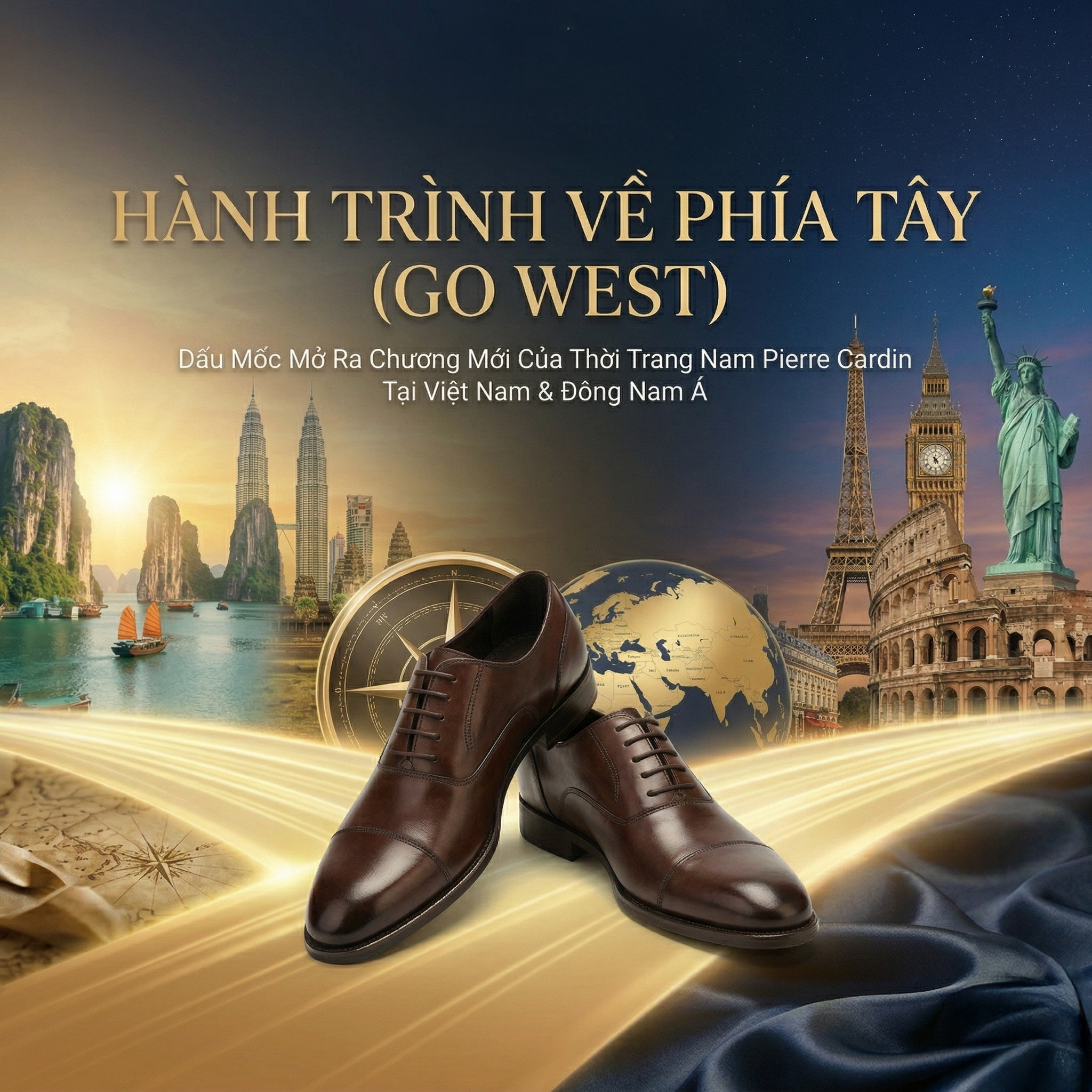 Pierre Cardin & Oscar Fashion & Hành Trình Về Phía Tây (Go West 2026)