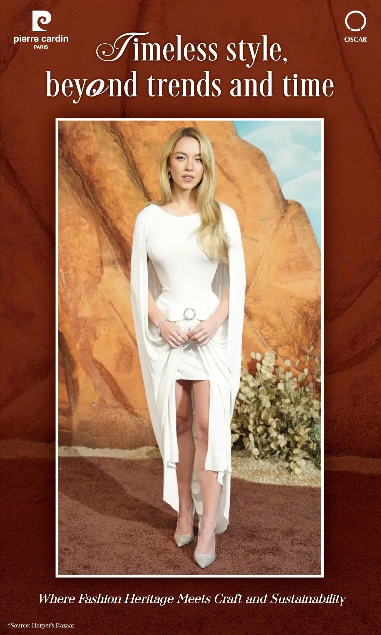 Khi Một Ngôi Sao Hollywood Chọn Pierre Cardin: Sydney Sweeney