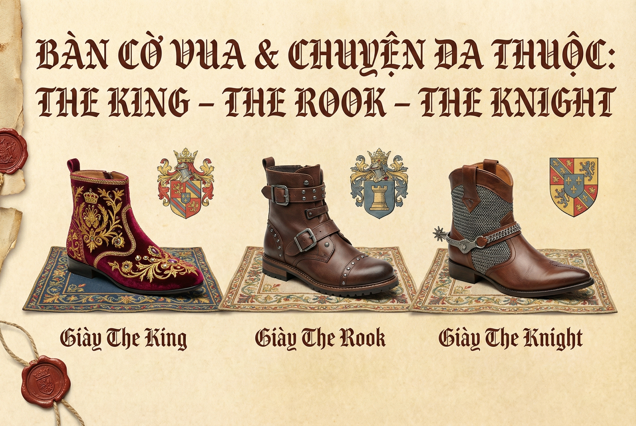 Pierre Cardin Paris Vietnam | THE KING - THE ROOK - THE KNIGHT