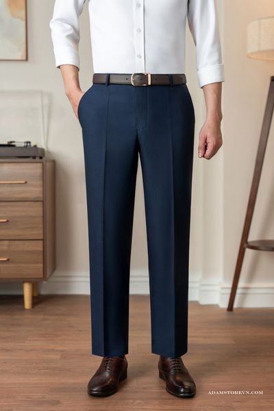 Quần âu xanh navy