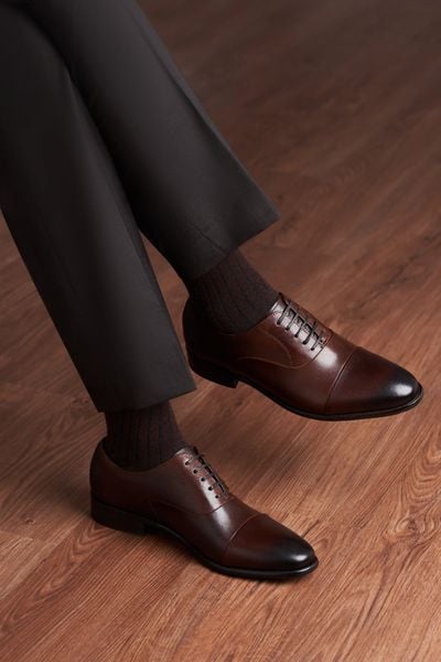 Giày oxford nâu