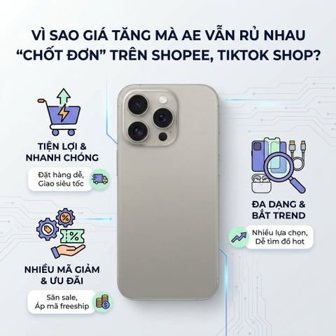 Vì sao giá tăng mà ae vẫn rủ nhau 