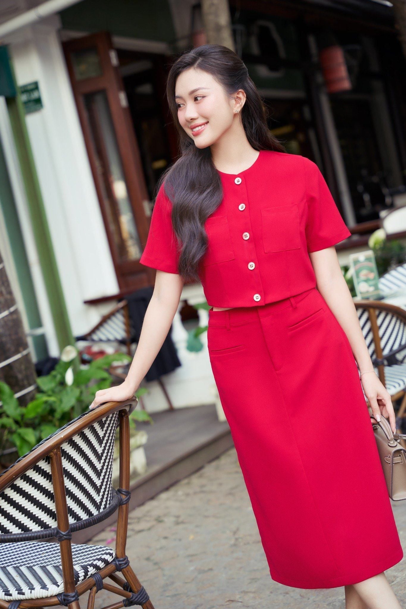 chân váy bút chì