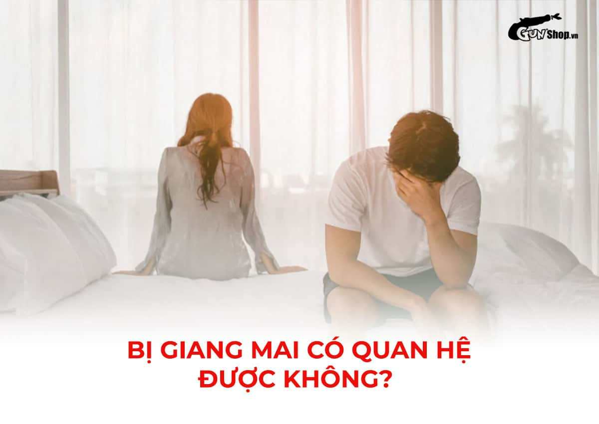 Bị giang mai có quan hệ được không?