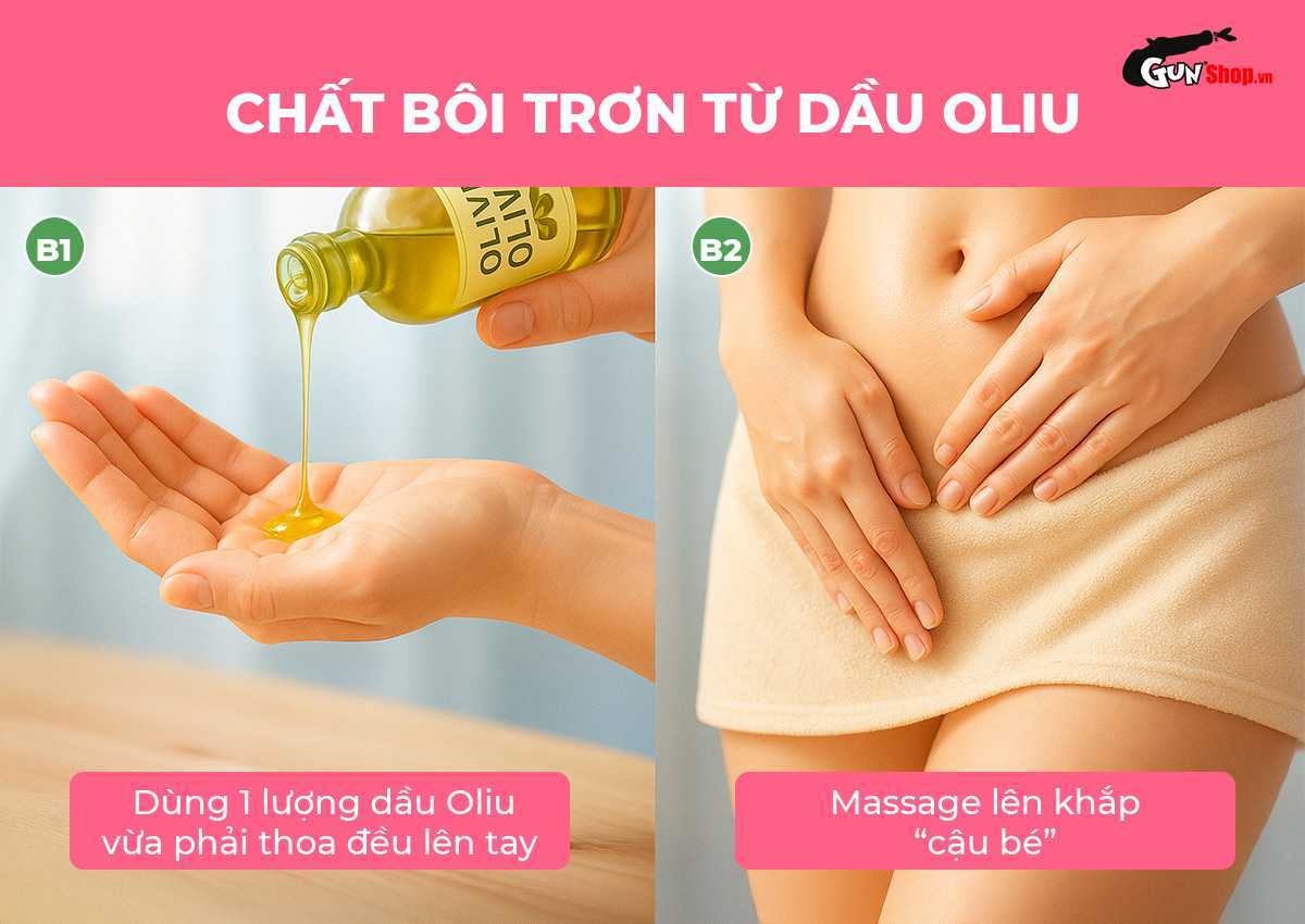 Các chất thay thế gel bôi trơn có thể tự làm tại nhà bạn nên biết