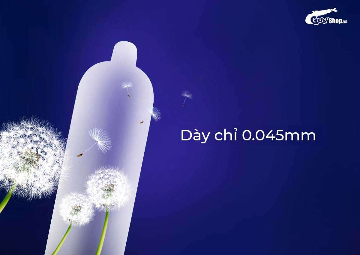 Durex Invisible dày bao nhiêu?