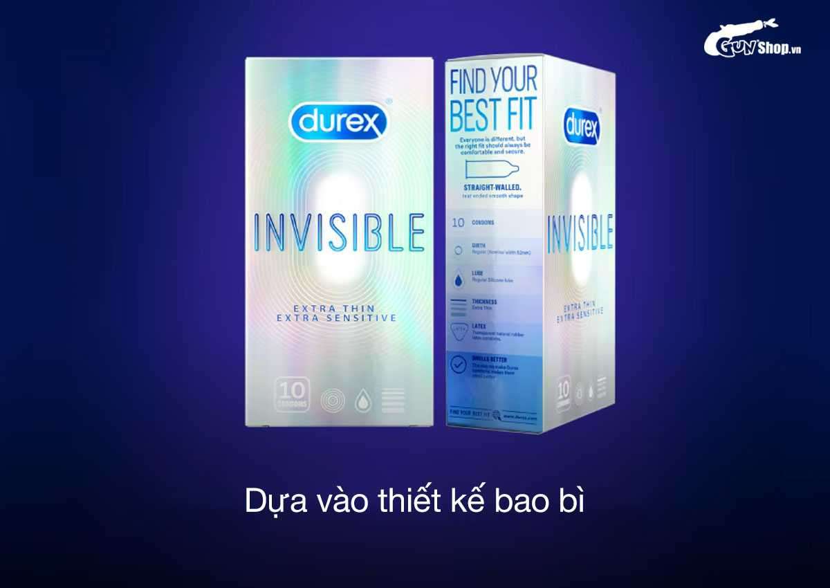 Durex Invisible dày bao nhiêu?