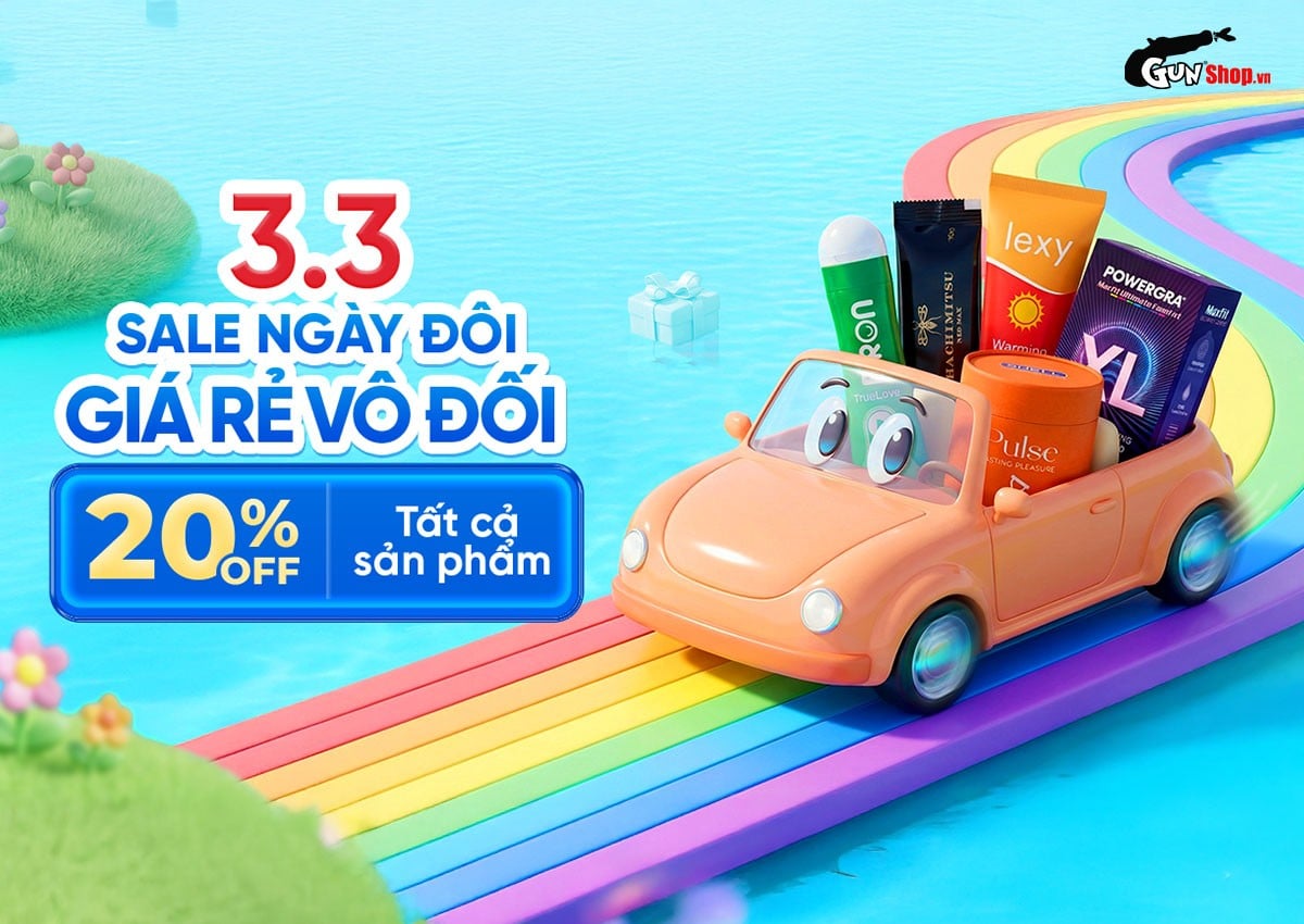 NGÀY ĐÔI 3.3 - GIẢM 20% TẤT CẢ SẢN PHẨM