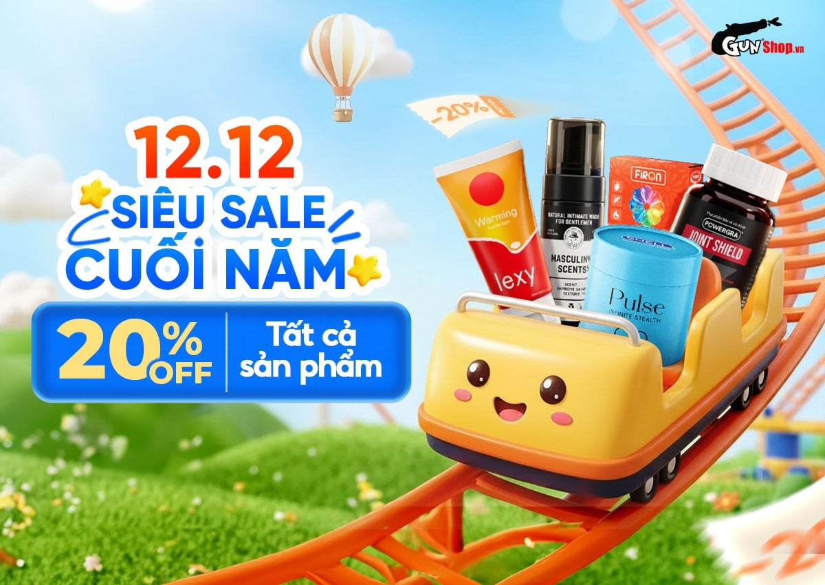 SIÊU SALE CUỐI NĂM - 12/12 - 20% OFF TOÀN BỘ SẢN PHẨM